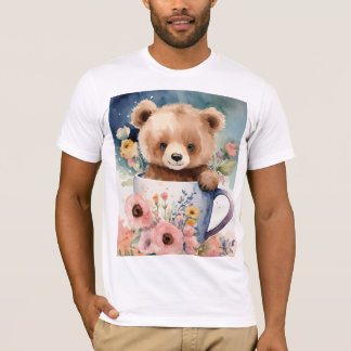 T-shirt Bella+Canvas, blanc, L adulte