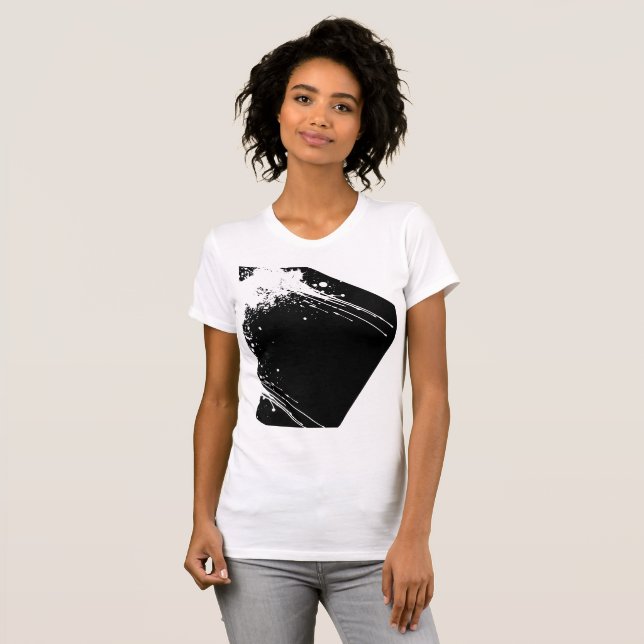 T-shirt Bella + Canvas Femme's Slim Fit Tee (Devant entier)