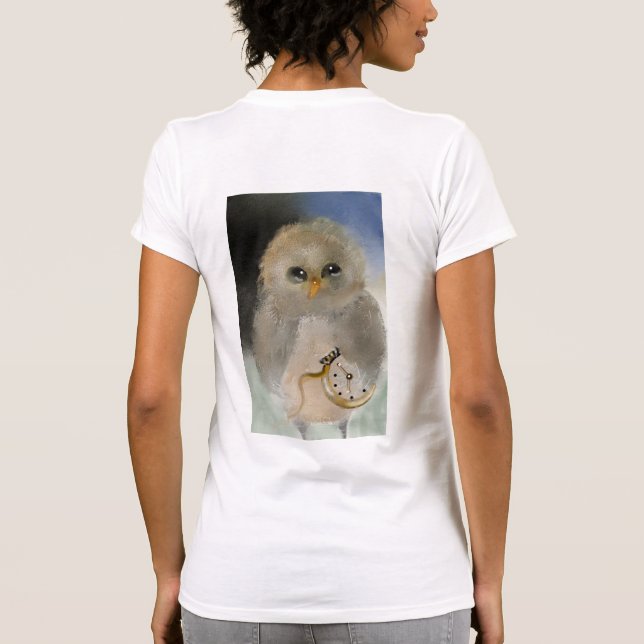 T-shirt Bella Canvas Fine Jersey pour femmes (Dos)