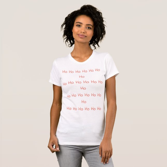 T-shirt Bella Canvas Fine Jersey pour femmes avec (Devant entier)
