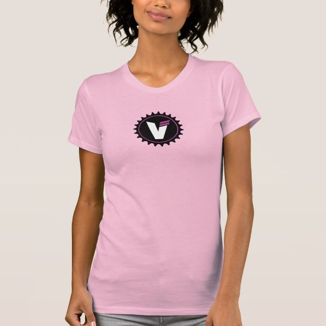 T-shirt Bella+Canvas mince pour femmes (Devant)