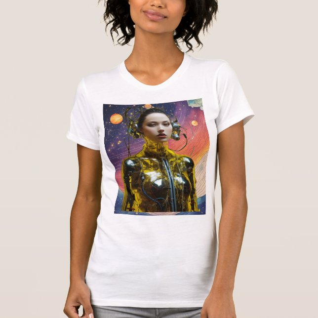 T-shirt Bella+Canvas mince pour femmes (Devant)