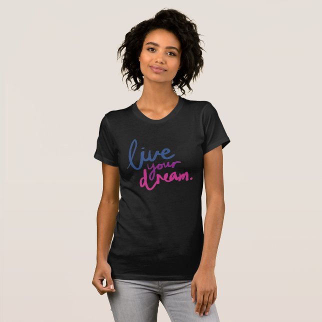 T-shirt Bella+Canvas mince pour femmes (Devant entier)