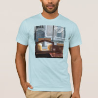 Bella Canvas Tee, Coton, bleu, Barristers cirés !
