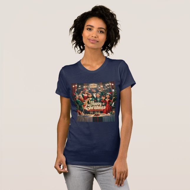 T-shirt Bella+Canvas Tee mince pour femmes (Devant entier)