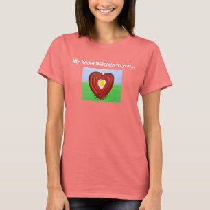 T-shirt Bella des femmes plus la chemise de V-Cou de