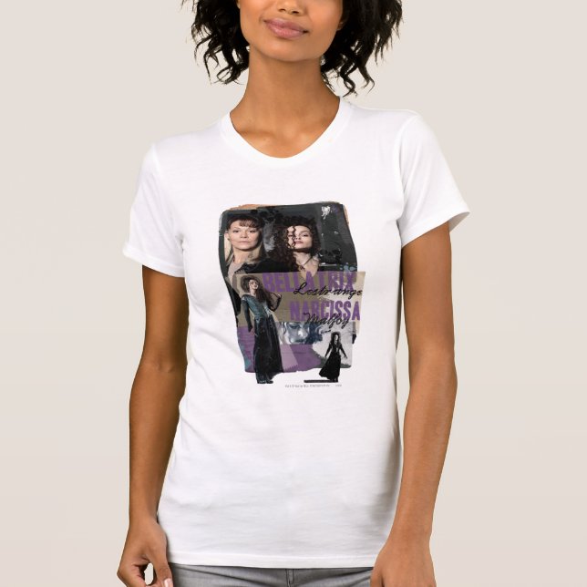T-shirt Bellatrix Lestrange et Narcissa Malfoy (Devant)