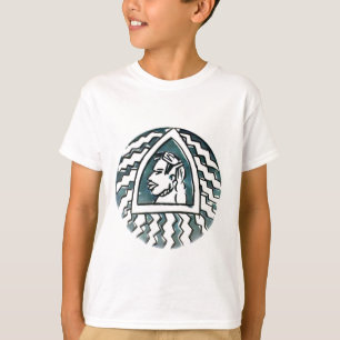 T-shirt Belle Africaine Bongo Massai Portrait Tribal Art