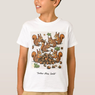 T-shirt "Belle aventure de noix d'écureuil"