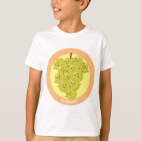Belle bande de raisins amusante illustration