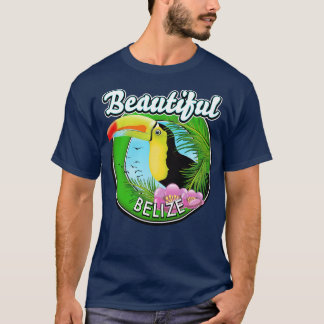 T-shirt Belle bélizienne rétro toucan