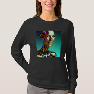 T-shirt Belle Bio mécanique Robot Dream Girlfriend C