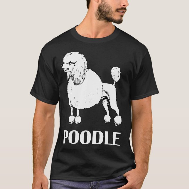 T-shirt Belle caniche (Devant)