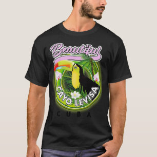 T-shirt Belle Cayo Levisa Cuba Voyage