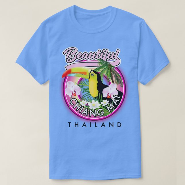 T-shirt Belle Chiang Mai Thaïlande (Design devant)