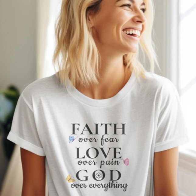 T-shirt Belle citation Christian Inspirational (Beautiful Christian Inspirational quote T-Shirt)