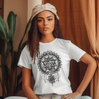T-shirt Belle conception Mandala