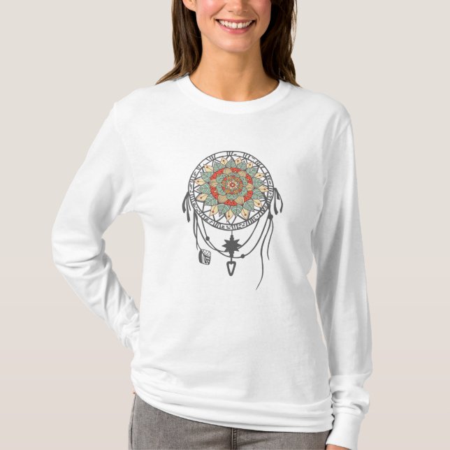 T-shirt Belle conception Yoga (Devant)