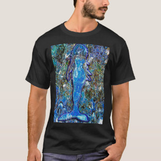 T-shirt Belle couleur design Imaginaire sirène illusion