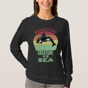 T-shirt Belle Créature Du Tueur De Mer Orca Whale R