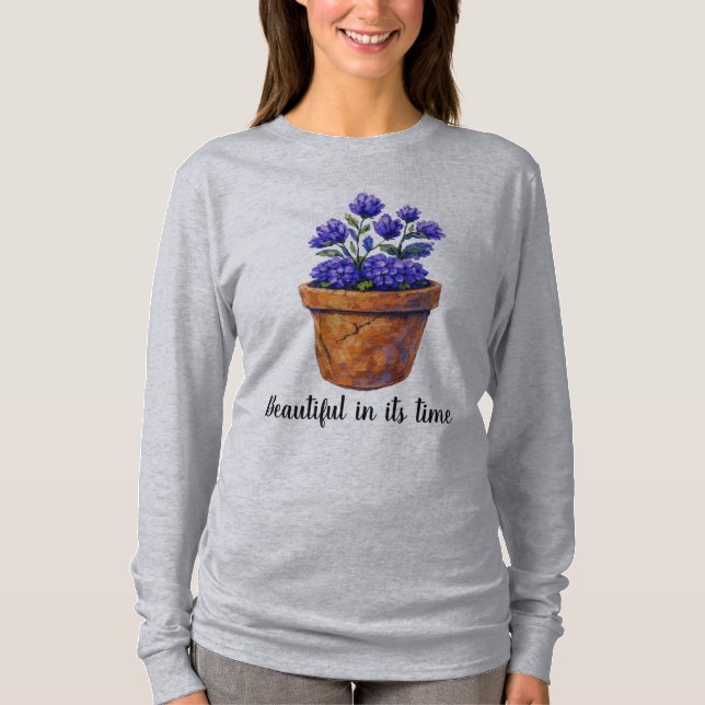 T-shirt Belle en son temps (Devant)