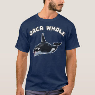 T-shirt Belle et grande baleine à orques