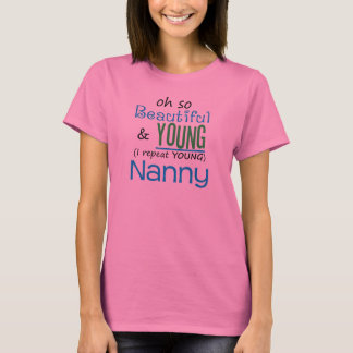 T-shirt Belle et jeune bonne d'enfants