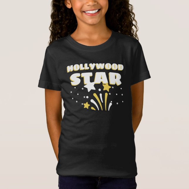 T-Shirt Belle étoile Hollywood (Devant)