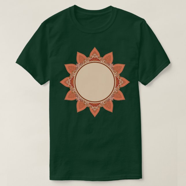 T-shirt belle façade de soleil (Design devant)