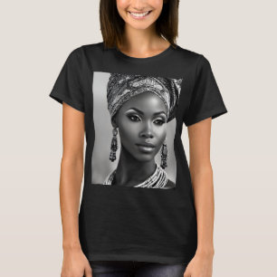 T-shirt Belle femme africaine