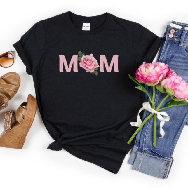 T-shirt Belle fête de la mère de maman Rose (Créateur téléchargé)