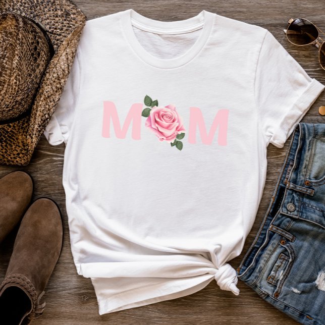 T-shirt Belle fête de la mère de maman Rose (Créateur téléchargé)