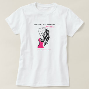 T-shirt Belle fille avec le marquage à chaud de