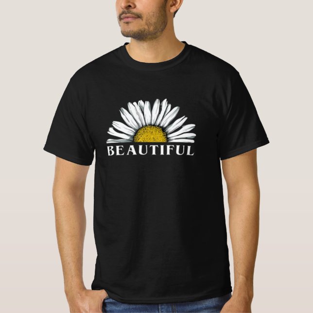 T-shirt Belle Fleur de Marguerite (Devant)