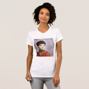 T-shirt Belle Ida B Wells Aquarelle Portrait femmes