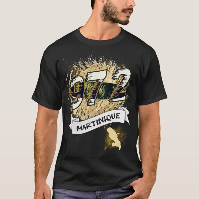 T-shirt belle idée de Cadeau originale de la Martinique (Devant)
