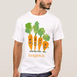 T-shirt Belle illustration du quatuor de carottes à carott