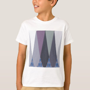 T-shirt Belle impression Extraordinaire Chevron Design Art