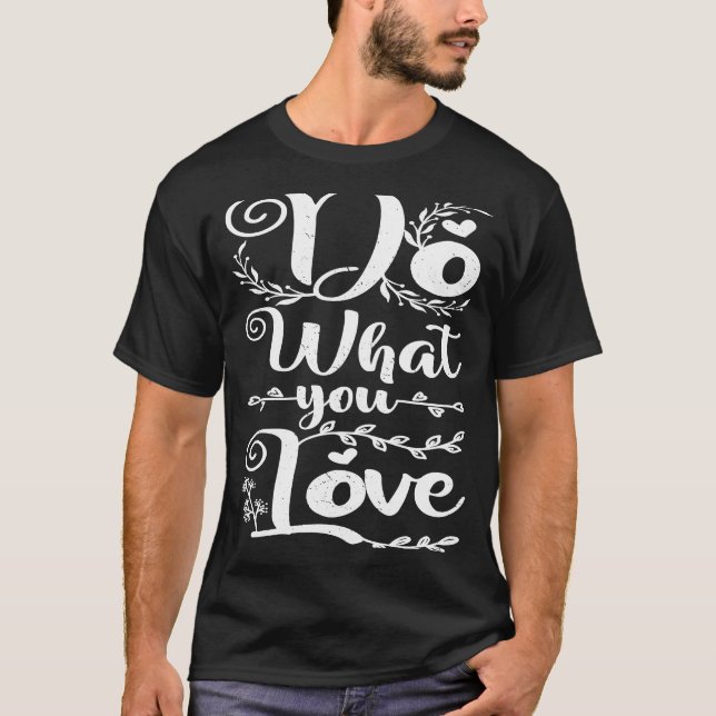 T-shirt belle inspiration design texte poétique citation p (Devant)