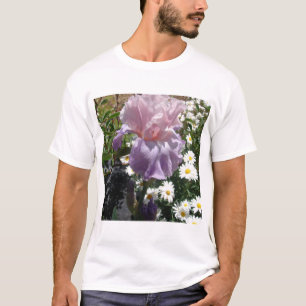 T-shirt Belle Iris Fleur violet Fleur Photo