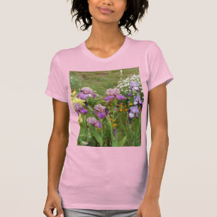 T-shirt Belle Iris Fleur violet Fleur Photo