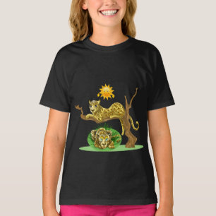 T-shirt Belle Lioness Lion Animal sous le soleil