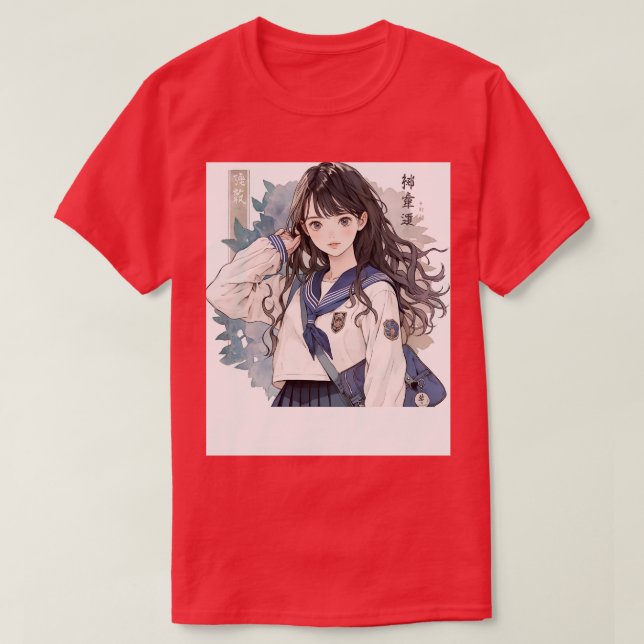 T-shirt Belle lycéenne (Design devant)