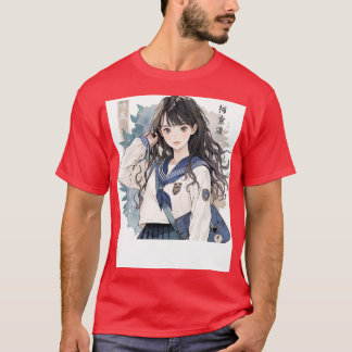 T-shirt Belle lycéenne