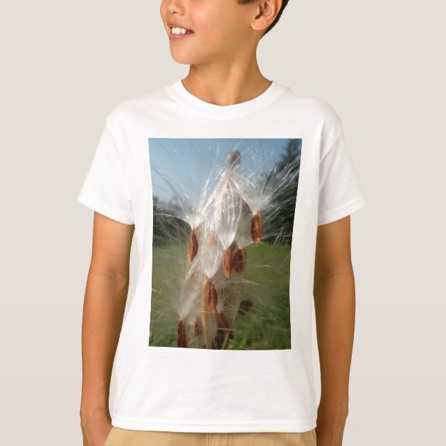T-shirt Belle Magie Milkweed : Une conception de vol Skywa (Devant)