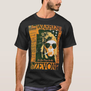 T-shirt Belle mannequin Warren Art Zevon Cadeau Fans de ci