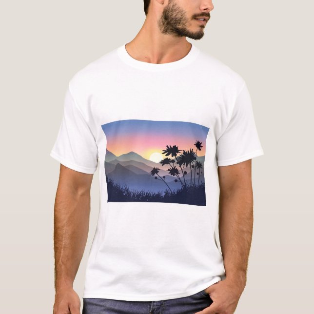 T-shirt Belle matinée (Devant)