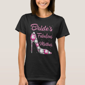 T-shirt belle mère de la belle mariée heureux mariage