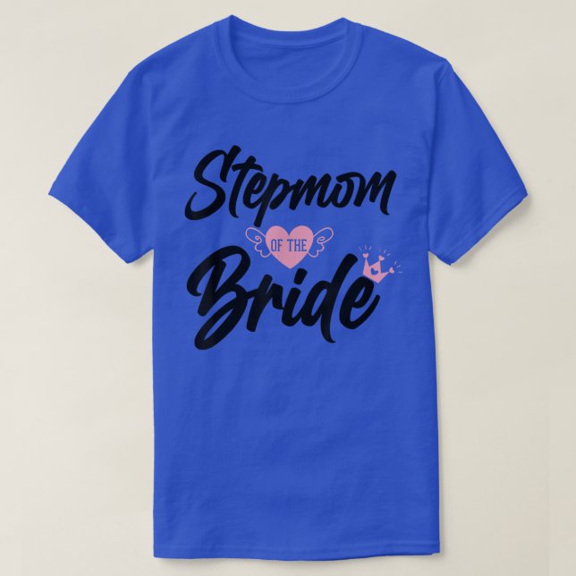 T-shirt Belle-mère de la mariée Belle-mère Mère de substit (Design devant)