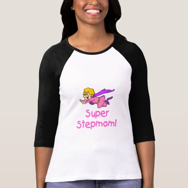 T-shirt Belle-mère superbe (vol) (Devant)